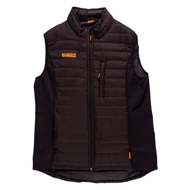 DeWalt DXWW50006-BLK-2XL, unpowered: Hybrid Men's Size XXL Black Nylon/Polyester Insulated Vest
