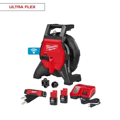 Milwaukee 3318-22A, kit: M12 12-Volt Lithium-Ion 65 ft. Ultra Flex Compact Inspection Camera Kit