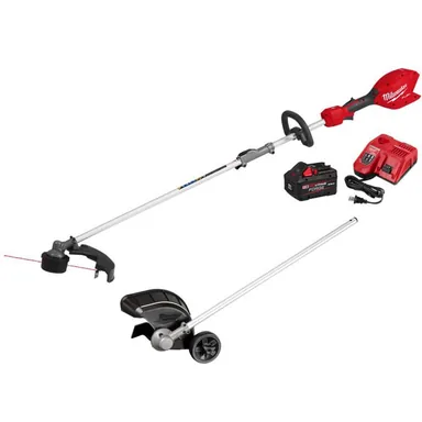 Milwaukee 3016-21ST-49-16-2795, bundle: M18 FUEL 18V 16 in. Brushless Cordless Battery Powered QUIK-LOK String Trimmer 8.0 Ah Kit w/ Bed Redefiner Attachment