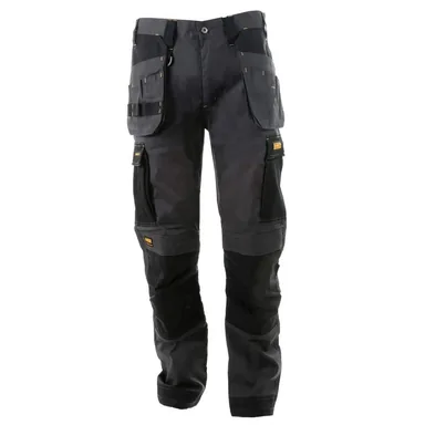 DeWalt DXWW50085-001-30/31, unpowered: Barstow Men's 30 in. x 31 in. Black Stretch Slim Fit Pant with Utility Pockets