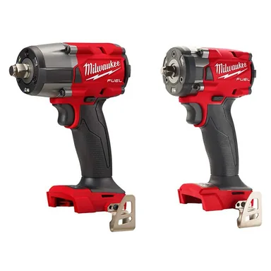 Milwaukee 2962-20-2854-20, bundle: M18 FUEL Gen-2 18V Lithium-Ion Brushless Cordless Mid Torque 1/2 in. Impact Wrench & 3/8 in. Wrench w/Friction Ring