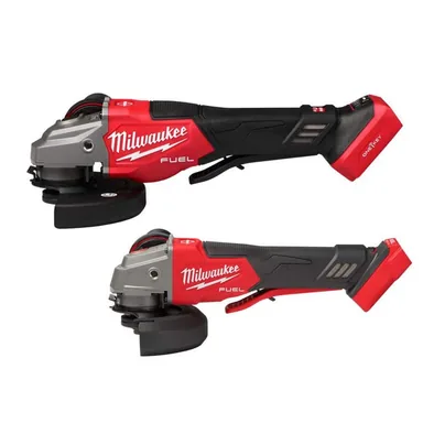 Milwaukee 3672-20-2888-20, bundle: M18 FUEL ONE-KEY 18V Lith-Ion Cordless 4-1/2 in. /6 in. Variable Speed Braking Grinder w/Paddle Switch and M18 Grinder