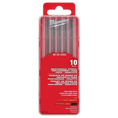 Milwaukee 48-22-3302, accessory: Mechanical Pencil Replacement Lead-Black (photograph from the Home Depot listing)