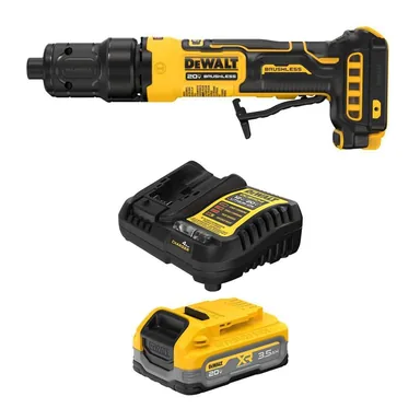 DeWalt DCG420BWCBP320C, bundle: ATOMIC 20V MAX Lithium-Ion Cordless Die Grinder with Paddle Switch with 20V MAX XR 3.5 Ah Battery and Charger
