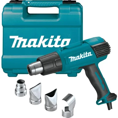 Makita HG6530VK, standalone tool: Makita HG6530VK Variable Temperature Heat Gun Kit with LCD Digital Display