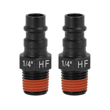 DeWalt DXCM036-0217, accessory: 1/4 in. MNPT High Flow Plugs, Includes: 2-Male Plugs