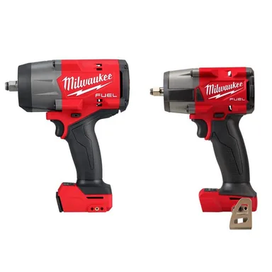 Milwaukee 2967-20-2960-20, bundle: M18 FUEL 18V Lithium-Ion Brushless Cordless 1/2 in. and 3/8 in. Impact Wrench with Friction Ring (2-Tool)