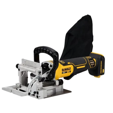 DeWalt DCW682B, bare tool: 20V Cordless Biscuit Joiner (Tool Only) (photograph from the Home Depot listing)