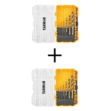 DeWalt DWA1180X2, accessory: Black and Gold Drill Bit Set (20-Piece)