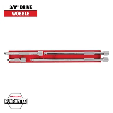Milwaukee 48-22-9351, accessory: 3/8 in. Drive Wobble Extension Set (4-Piece)