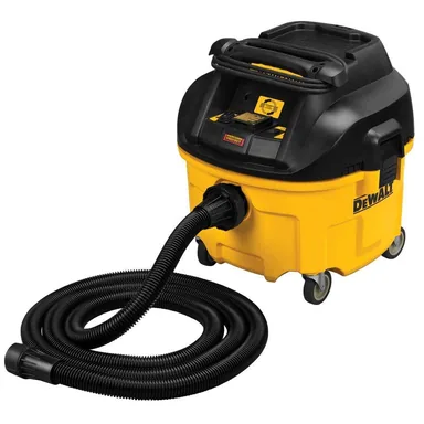 DeWalt DWV010, standalone tool: 8 Gal. HEPA Dust Extractor with Automatic Filter Cleaning (photograph from the Home Depot listing)