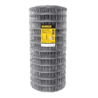 DeWalt DXAFMT348405, unpowered: 48 in. x 330 ft. 12-1/2 Gauge Galvanized Steel Sheep and Goat Fence