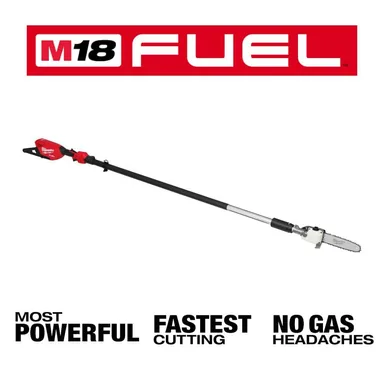 Milwaukee 3013-20-3004-20, bundle: M18 FUEL 10 in. 18V Lithium-Ion Brushless Electric Cordless Telescoping Pole Saw w/8 in. Hatchet Pruning Saw (2-Tool)