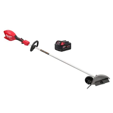 Milwaukee 3011-20-48-11-1850, bundle: M18 FUEL 18V 8 in. Brushless Cordless Battery Powered Straight Shaft Lawn Edger with 5.0 Ah Battery