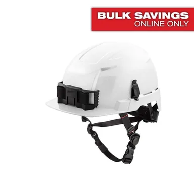 Milwaukee 48-73-1321, accessory: BOLT White Type 2 Class E Front Brim Non-Vented Safety Helmet