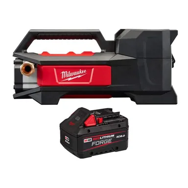 Milwaukee 2771-20-48-11-1881, bundle: M18 18-Volt 1/4 HP Lithium-Ion Cordless Transfer Pump with M18 Forge XC8. 0 Battery