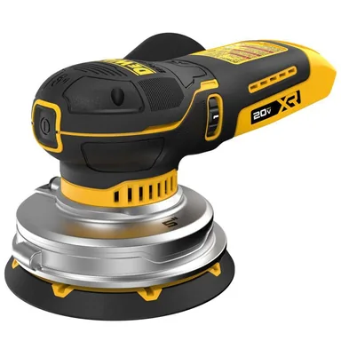 DeWalt DCW211B, bare tool: 20-Volt Cordless 5 in. Random Orbit Sander (Tool Only) (photograph from the Home Depot listing)