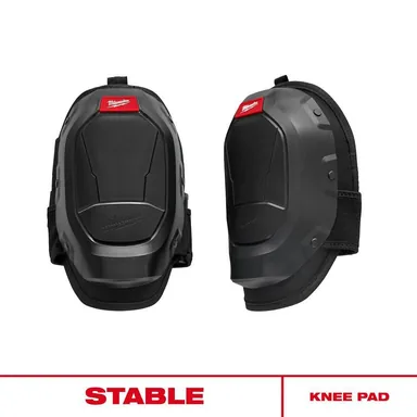 Milwaukee 48-73-6075, accessory: Black Foam Memory Foam Soft Stabilizer Knee Pads with Hook and Loop (photograph from the Home Depot listing)