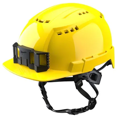Milwaukee 48-73-1322, accessory: BOLT Yellow Type 2 Class C Front Brim Vented Safety Helmet