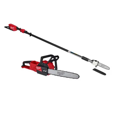 Milwaukee 3013-20-2727-20, bundle: M18 FUEL 10 in. 18V Lithium-Ion Brushless Electric Cordless Telescoping Pole Saw w/M18 FUEL 16 in. Chainsaw (2-Tool)