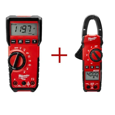 Milwaukee 2216-20-2235-20, bundle: Digital Multimeter with 400 Amp Clamp Meter Value Bundle