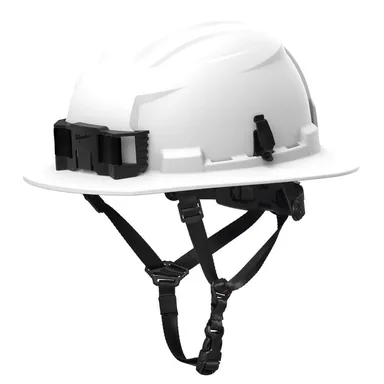 Milwaukee 48-73-1651, accessory: BOLT White Type 2 Class E Full Brim Non-Vented Safety Helmet