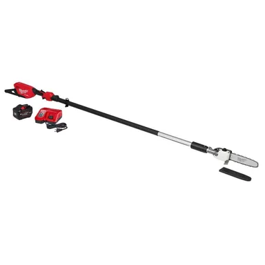 Milwaukee 3013-21, kit: M18 FUEL 10 in. 18V Lithium-Ion Brushless Electric Cordless Telescoping Pole Saw Kit w/12.0 Ah Battery and Rapid Charger