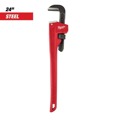 Milwaukee 48-22-7124, unpowered: 24 in. Steel Pipe Wrench