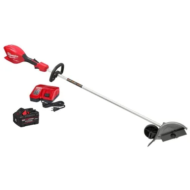 Milwaukee 3011-21HD, kit: M18 FUEL 18V 8 in. Brushless Cordless Battery Powered Straight Shaft Lawn Edger Kit w/ 12.0 Ah FORGE Battery, Charger