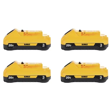 DeWalt DCB230-4, accessory: 20V MAX Lithium-Ion 3.0Ah  Battery (4 -Pack)