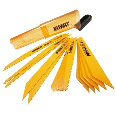 DeWalt DW4899, accessory: Bi-Metal Reciprocating Saw Blade Set with Case (16-Piece)