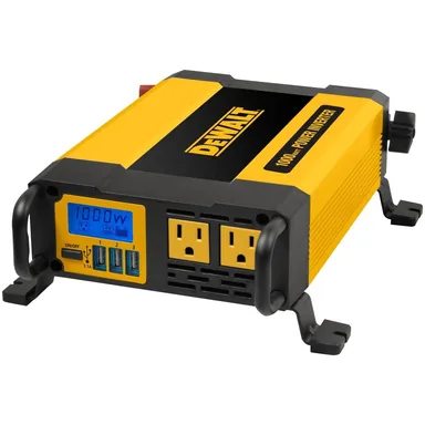 DeWalt DXAEPI1000, standalone tool: 1000-Watt Portable Car Power Inverter with Triple USB Ports