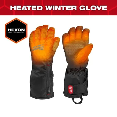 Milwaukee M700B-212X, kit: Unisex 2X-Large Winter Heated Gloves (photograph from the Home Depot listing)