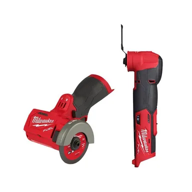 Milwaukee 2526-20-2522-20, bundle: M12 FUEL 12V Lithium-Ion Cordless Oscillating Multi-Tool and M12 FUEL 3 in. Cutoff Saw