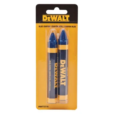 DeWalt DWHT72719, accessory: Mark Lumber Wax Crayon in Blue