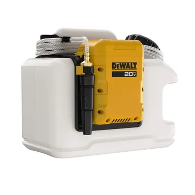 DeWalt DCE6820B, bare tool: 20V MAX Powered Water Tank (Tool-Only) (photograph from the Home Depot listing)