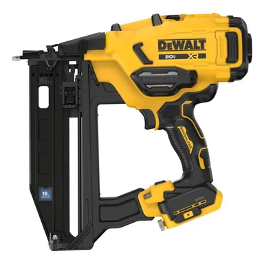 DeWalt DCN220B, bare tool: 20-Volt 16-Gauge 2-1/2 in. Cordless Finish Nailer (Tool Only) (photograph from the Home Depot listing)