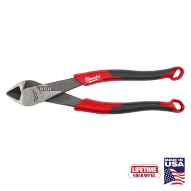 Milwaukee MT558, unpowered: 8 in. Diagonal Cutting Pliers with Comfort Grip