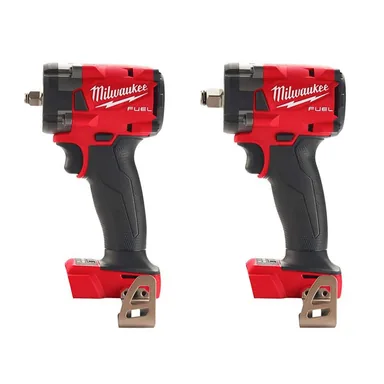 Milwaukee 2854-20-2855-20, bundle: M18 FUEL Gen-2 18V Lithium-Ion Brushless Cordless 3/8 in. & 1/2 in. Compact Impact Wrench with Friction Ring(2-Tool)