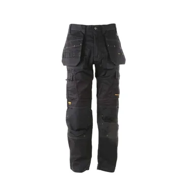 DeWalt DXWW50060-001-32/31, unpowered: ProTradesman Combo Men's 32 in. W x 31 in. L Black Polyester/Cotton/Elastane Stretch Work Pant with Knee Pad
