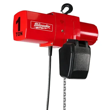 Milwaukee 9565, unclassified: 1 Ton 10 ft. Electric Chain Hoist