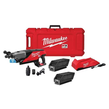 Milwaukee MXF301-2CP, kit: MX FUEL Lithium-Ion Cordless Handheld Core Drill Kit with 2 Batteries and Charger