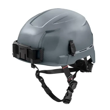 Milwaukee 48-73-1335, accessory: BOLT Gray Type 2 Class E Non-Vented Safety Helmet (photograph from the Home Depot listing)