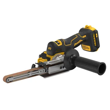 DeWalt DCM200B, bare tool: 20-Volt MAX XR 18 in. Cordless Bandfile (Tool-Only) (photograph from the Home Depot listing)