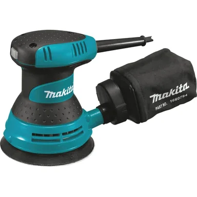 Makita BO5030K, standalone tool: Makita BO5030K Corded 5" Random Orbit Sander, with Tool Case