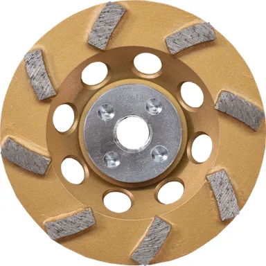 Makita A-96403, accessory: Makita A-96403 4-1/2" Low-Vibration Diamond Cup Wheel, 8 Segment Turbo