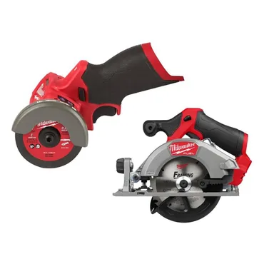 Milwaukee 2522-20-2521-20, bundle: M12 FUEL 12V Lithium-Ion Brushless Cordless 3 in. Cut Off Saw, & Circular Saw