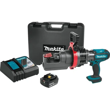 Makita XCS01T1, kit: Makita XCS01T1 18V LXT Lithium-Ion Cordless Rebar Cutter Kit (5.0Ah)