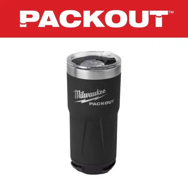 Milwaukee 48-22-8392B, accessory: PACKOUT Black 20 oz. Tumbler