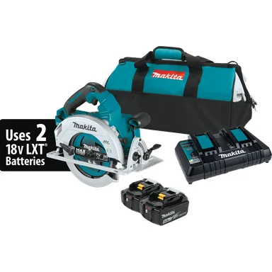 Makita XSH06PT, kit: Makita XSH06PT 18V X2 LXT (36V) 7-1/4" Brushless Cordless Circular Saw Kit